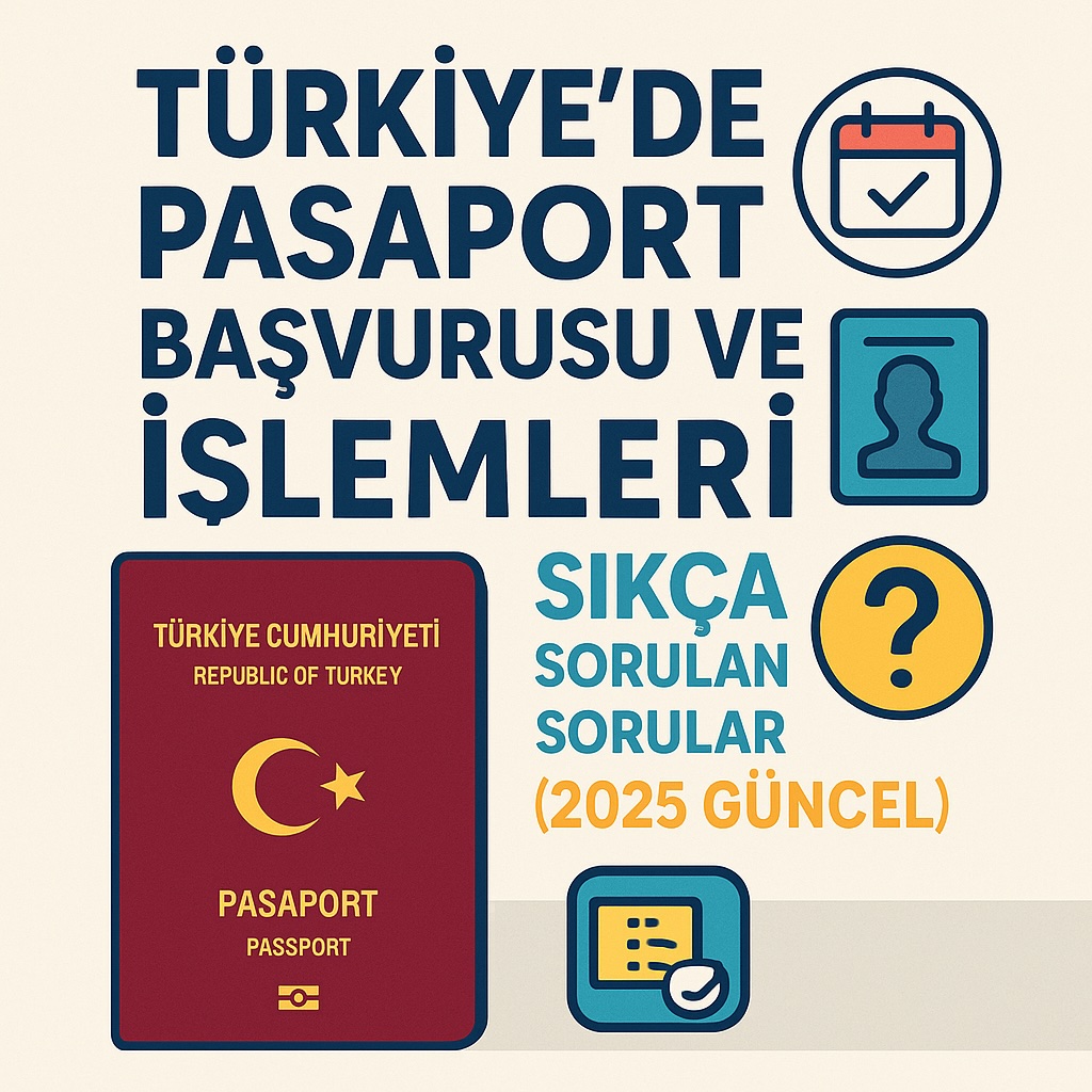 Pasaport Başvurusu ve İşlemleri: Sıkça Sorulan Sorular (2025 Güncel)
