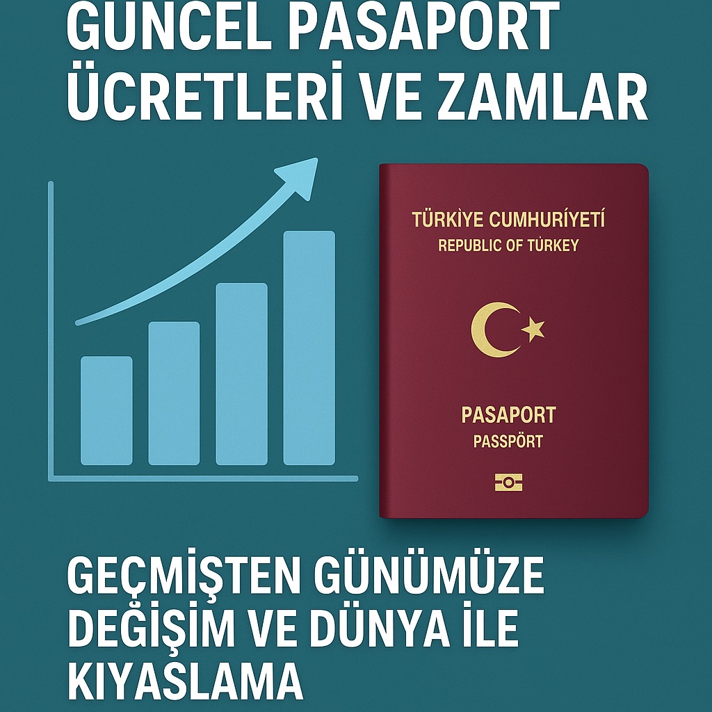 Güncel Pasaport Ücretleri ve Zamları: Geçmişten Günümüze Değişim ve Dünya ile Kıyaslama